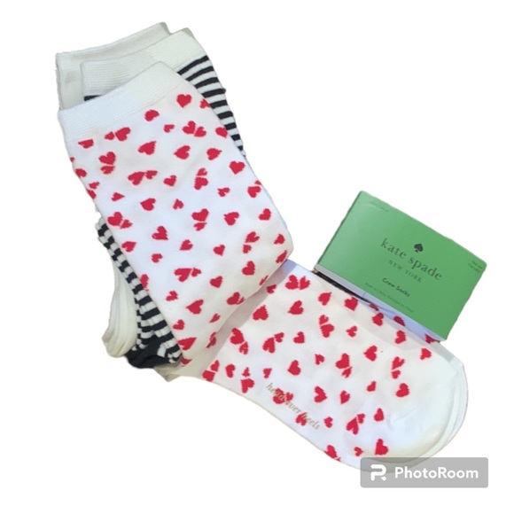 Kate Spade New York Women's 3Pack Sock Set - Head over Heels - Picture 4 of 5